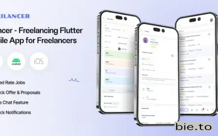 Freelancer Flutter Mobile App - Xilancer Freelancer Marketplace Platform