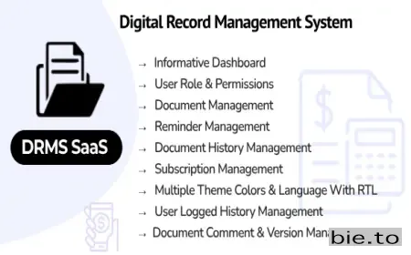 DRMS SaaS - Digital Record Management System