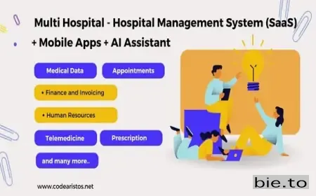 Multi Hospital - Hospital Management System (SaaS) + Mobile Apps