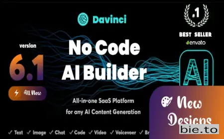 DaVinci AI - OpenAI Content, Text, Image, Voice, Chat, Code, Transcript, and Video Generator as SaaS