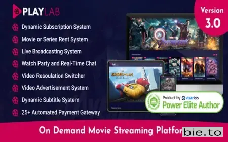 PlayLab - On Demand Movie Streaming Platform