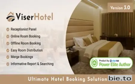 ViserHotel - Ultimate Hotel Booking Solution