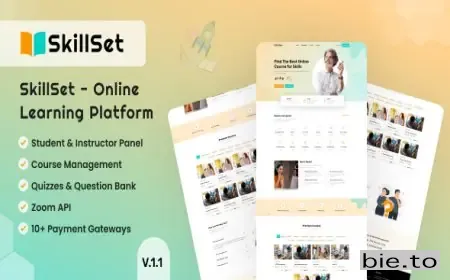 SkillSet - Online Learning Platform