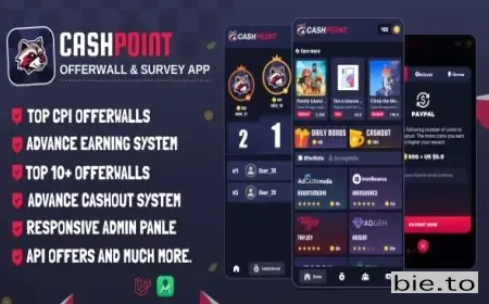 CashPoint Offers & Survay App with Admin Panel