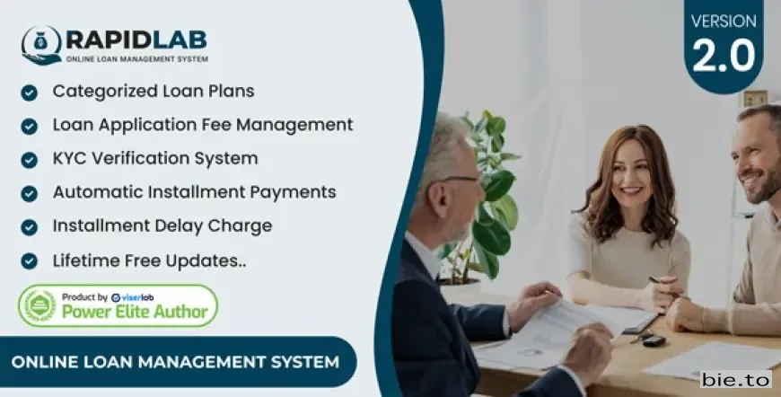 RapidLab - Online Loan Management System v2.0 - Nulled