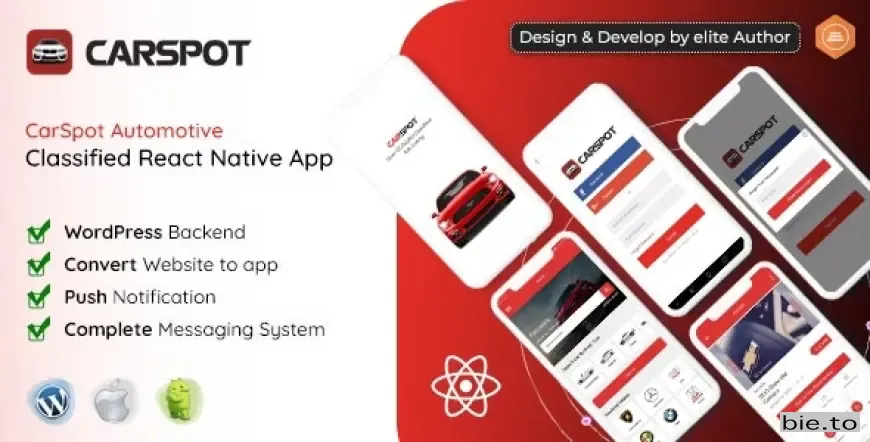 CarSpot- Dealership Classified React Native App v1.9.4