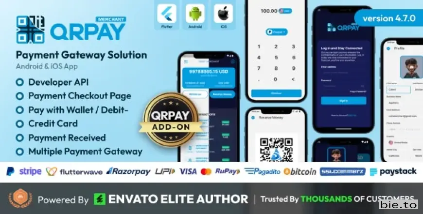 QRPay Merchant - Payment Gateway Solution v4.7.0