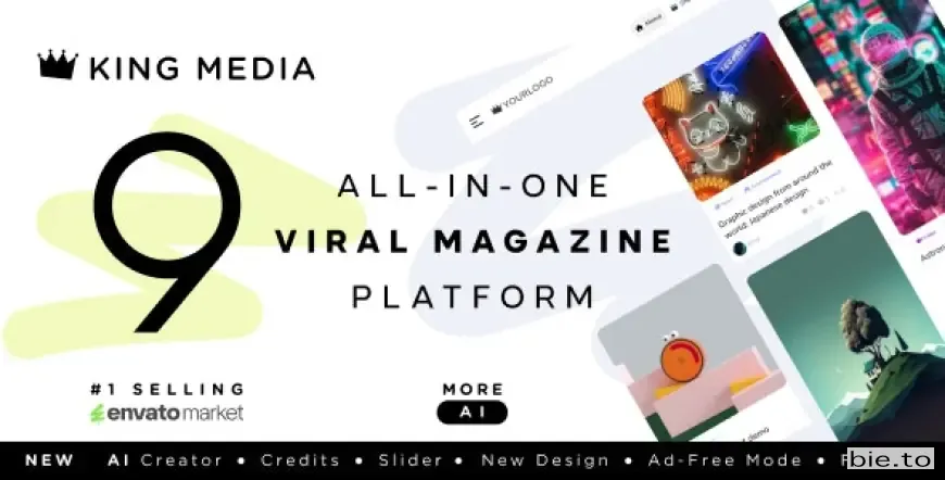 King Media - Viral News Video Magazine v9.1 - Nulled