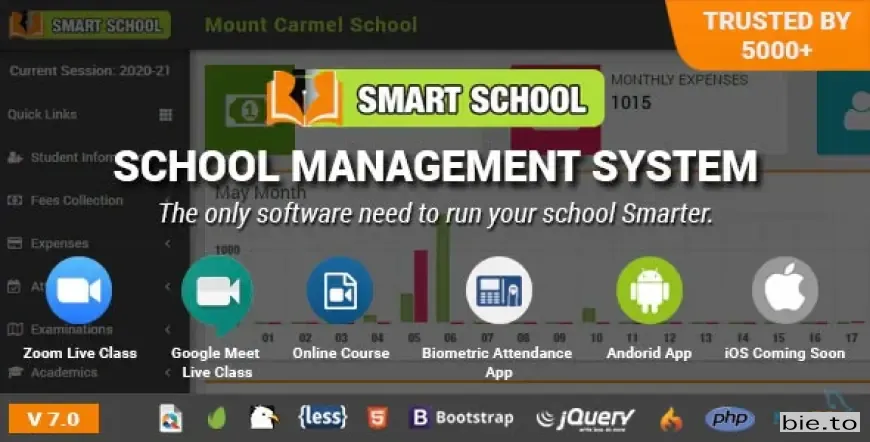 Smart School - School Management System v7.0.1 - Nulled