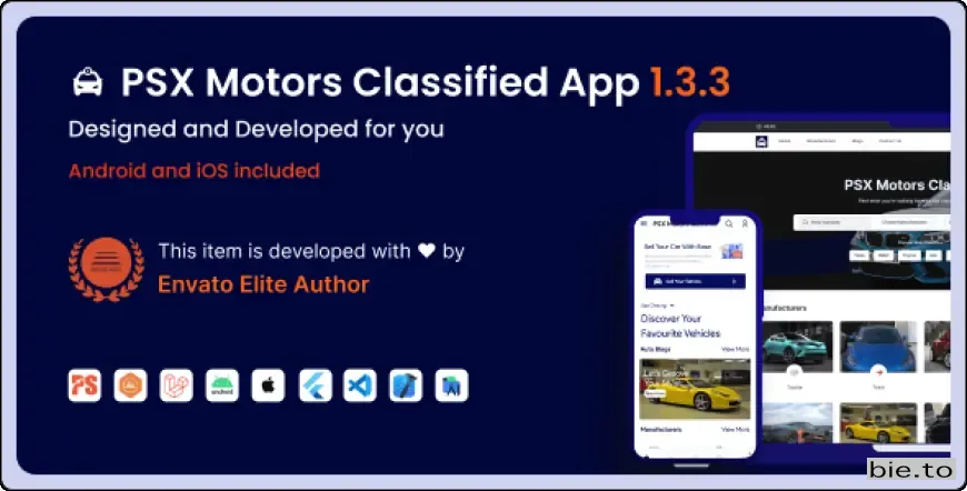 Motors Classified: Apps, Frontend Website and Backend for Car Dealership, Buy Sell, Listings v1.3.3 - Untouched