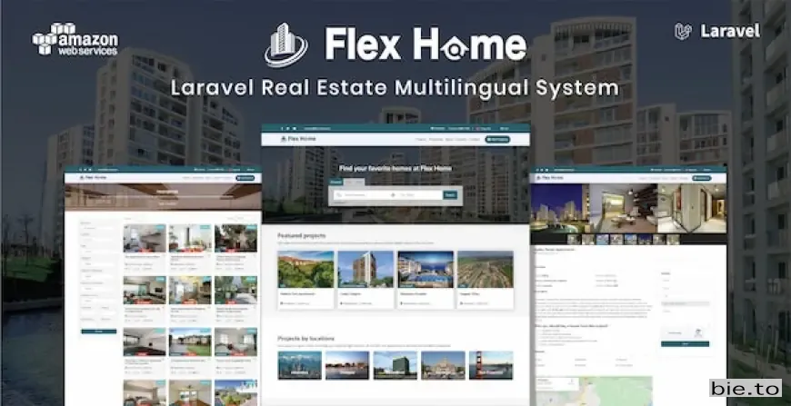 Flex Home - Laravel Real Estate Multilingual System v2.54.1 - Nulled