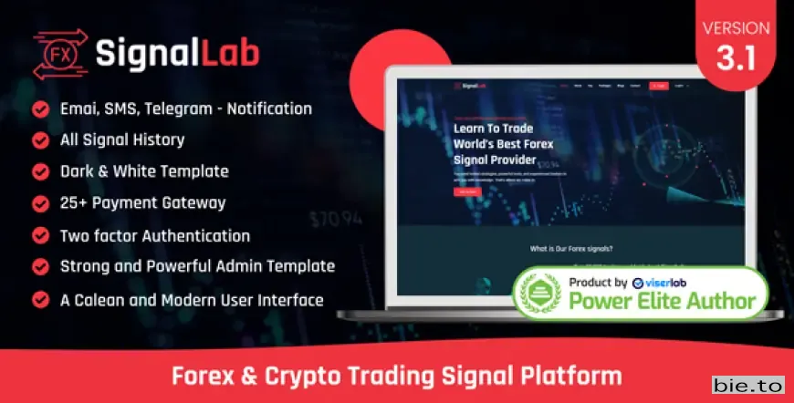 SignalLab - Forex And Crypto Trading Signal Platform v3.1 - Nulled