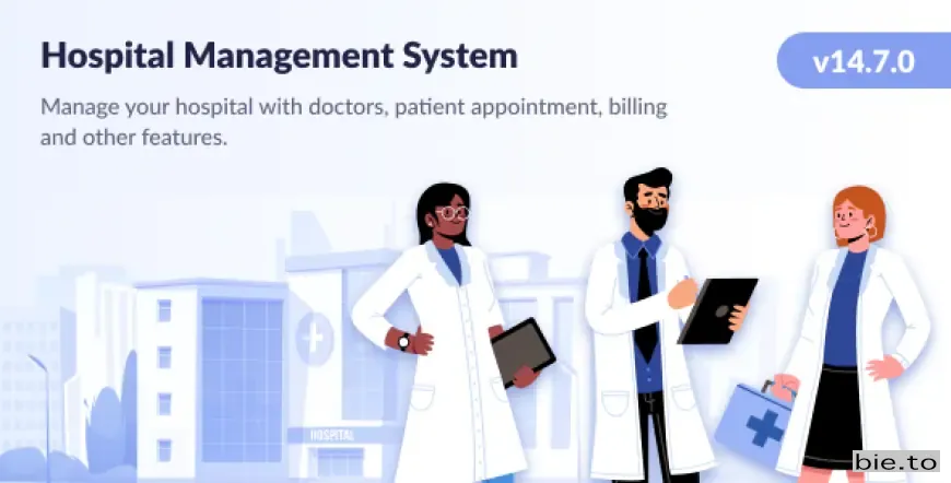 Hospital - HMS - Hospital Management System - Appointment Booking - Smart Hospital v14.7.0