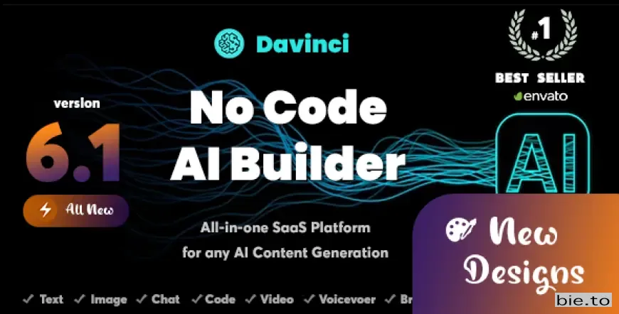 DaVinci AI - OpenAI Content, Text, Image, Voice, Chat, Code, Transcript, and Video Generator as SaaS v6.2