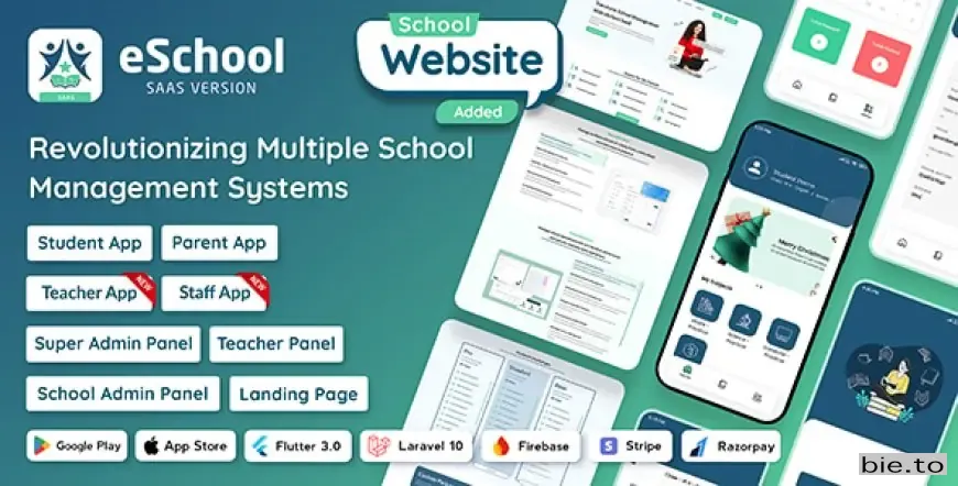 eSchool SaaS - School Management System with Student v1.3.3 - Nulled