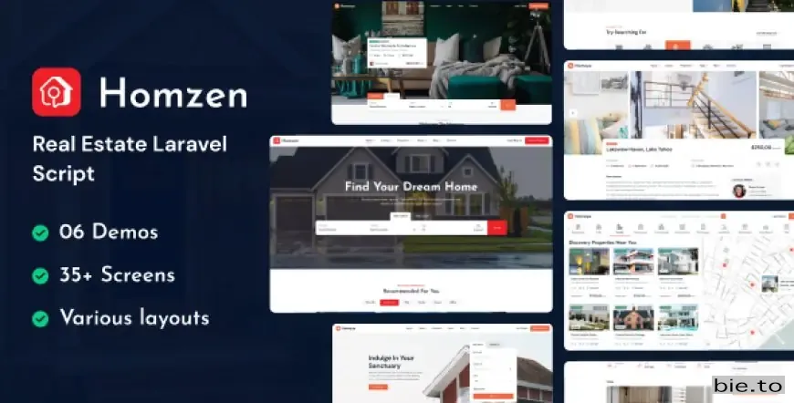 Homzen - Laravel Real Estate Agency Portal Multilingual Homzen – Laravel Real Estate Agency Portal Multilingual v1.1.3