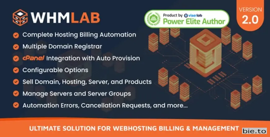 WHMLab - Ultimate Solution For WebHosting Billing And Management v2.0 - Nulled