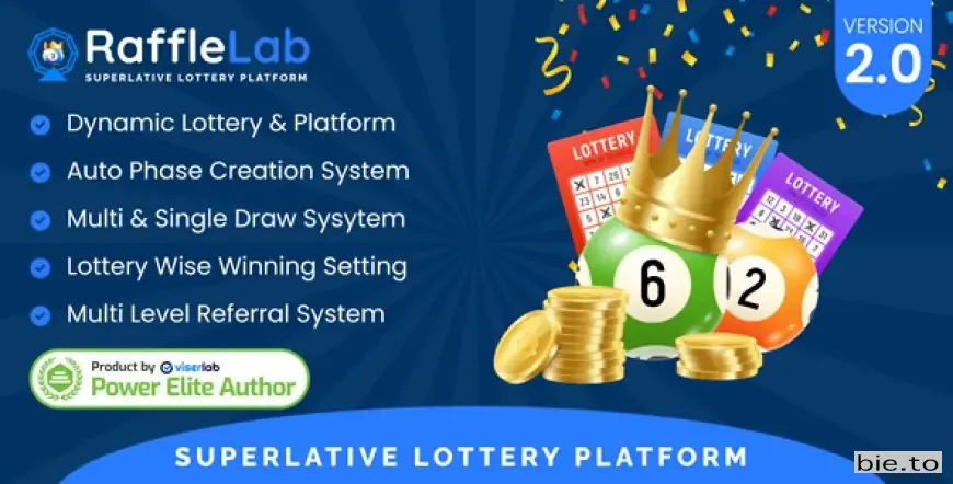 LottoLab - Live Lottery Platform v2.0 - Nulled