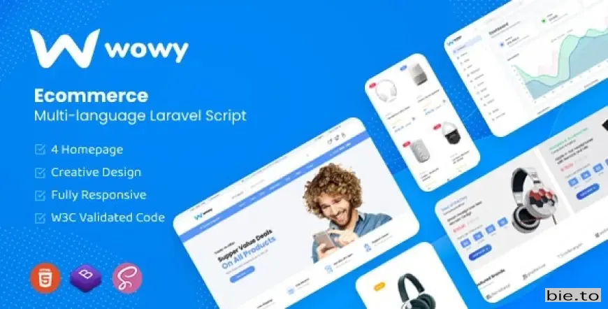 Wowy - Multi-language Laravel eCommerce Script v1.29.2