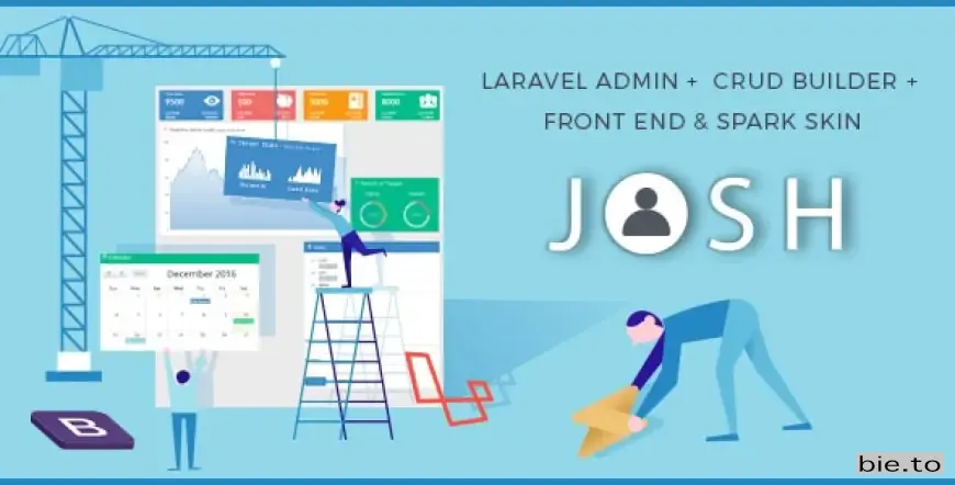 Josh - Laravel Admin Template + Front End + CRUD v11.0