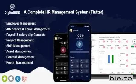 DigitalHR - A Complete HR Management System (Flutter)