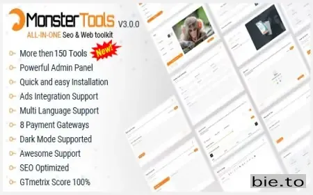 MonsterTools: The All-in-One SEO & Web Toolkit, like a Swiss Army Knife