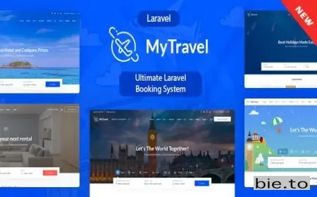 MyTravel - Ultimate Laravel Booking System