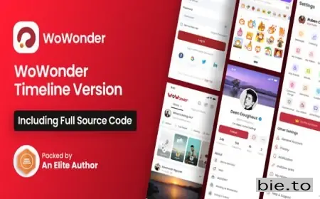 Mobile Native Social Timeline Applications - For WoWonder Social PHP Script