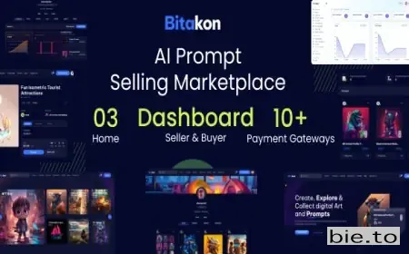 Bitakon - AI Prompt Buy Selling Marketplace (Multi Seller)