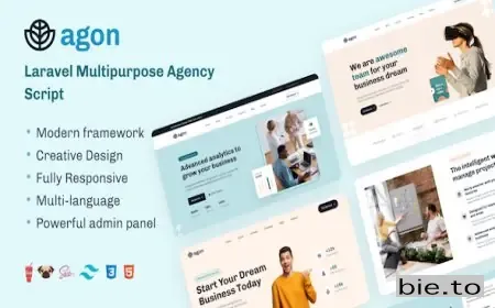 Agon - Laravel Multipurpose Agency Script