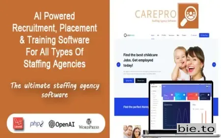 CarePro - AI Recruitment & Staffing Agency Software