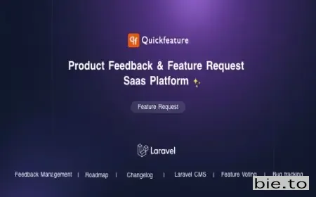 QuickFeature - Feature Requests and Feedback Management SaaS Laravel CMS