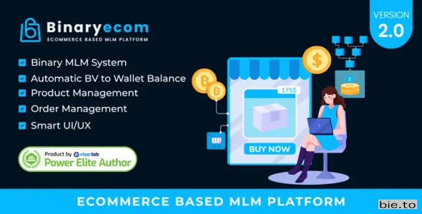 BinaryEcom - Ecommerce Based MLM Platform v2.0 - Nulled