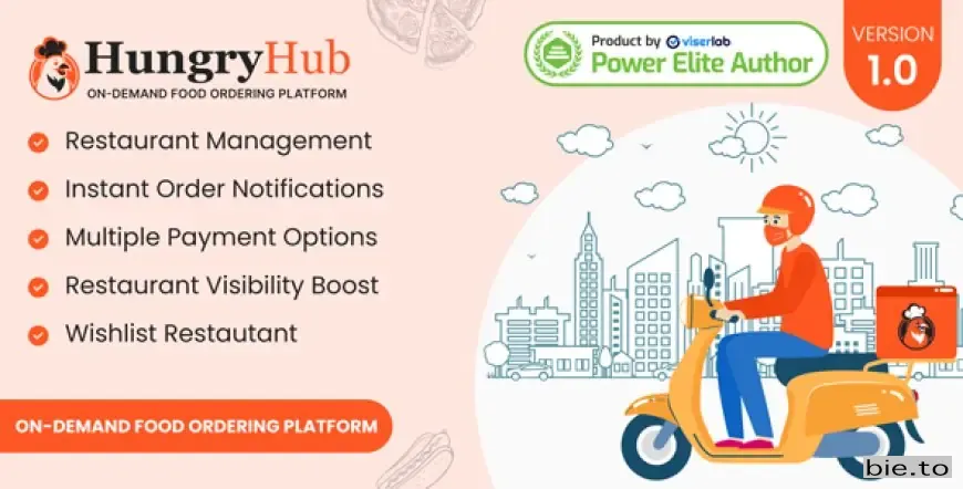 HungryHub - On Demand Food Ordering Platform v1.0 - Nulled