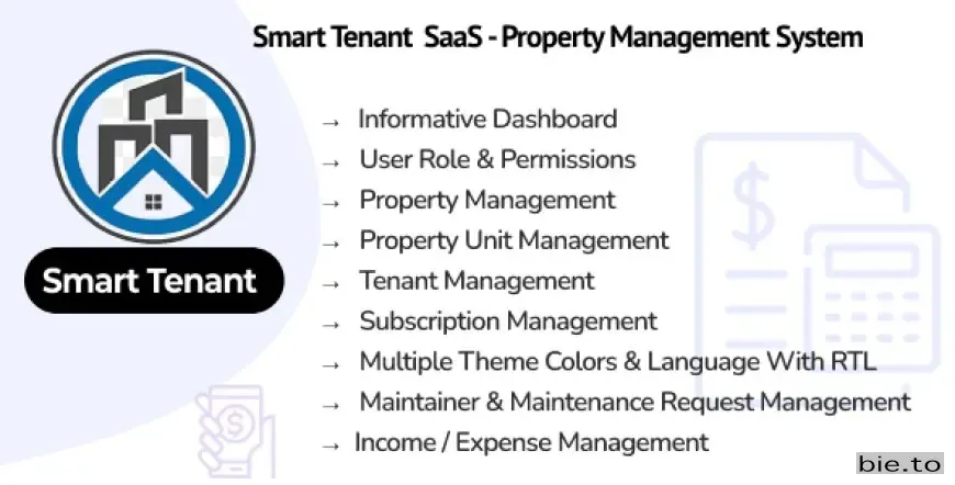 Smart Tenant SaaS - Property Management System v2.0