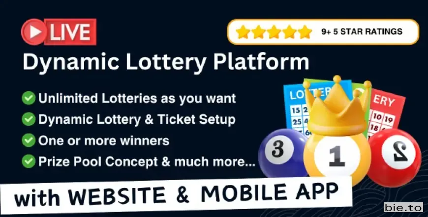 Dynamic Lottery & Competition Platform – Online Lotteries, Lucky Draws, Raffles, and Contests v4.9