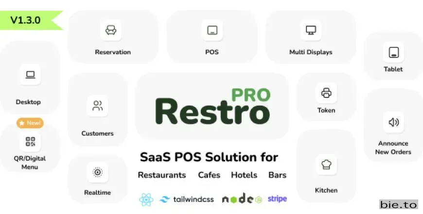 RestroPRO SaaS - POS software for Restaurant, Cafe, Hotel, Food Truck v1.3.0