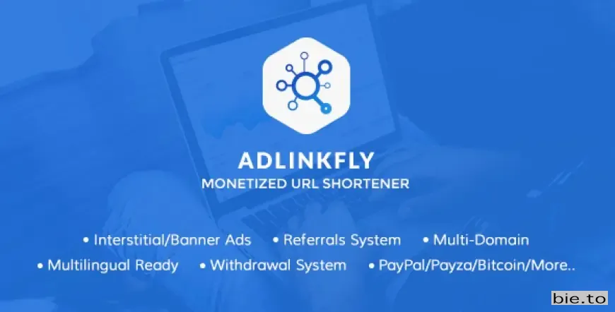 AdLinkFly - Monetized URL Shortener v6.6.3 - Nulled