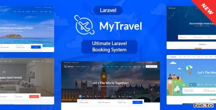 MyTravel - Ultimate Laravel Booking System v2.4.0