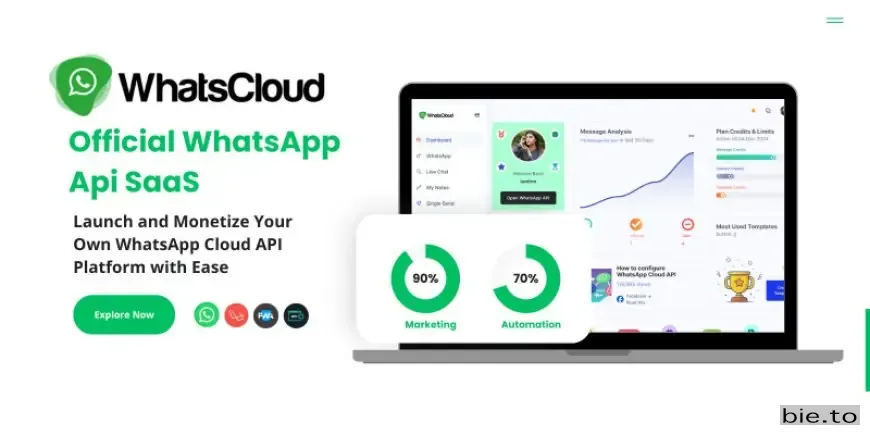 WhatsCloud - Seamless Cloud API Integration SAAS v7.5