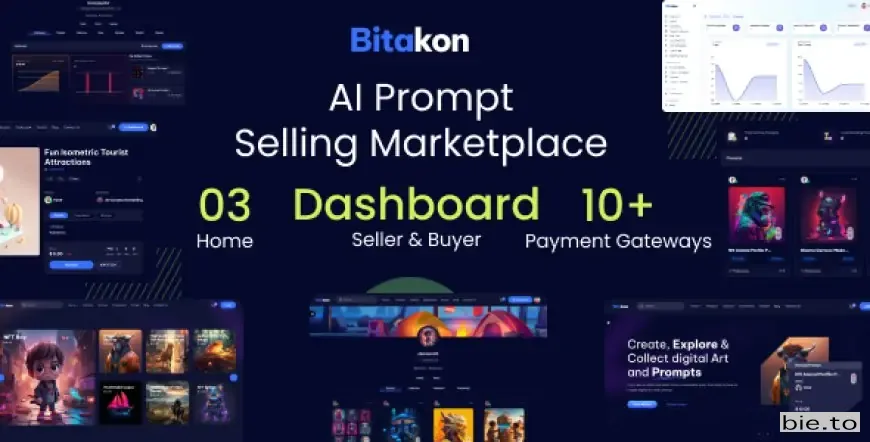 Bitakon - AI Prompt Buy Selling Marketplace (Multi Seller) v1.0.9 - Nulled