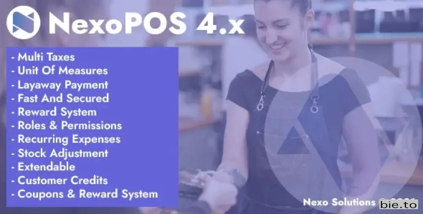 NexoPOS - POS, CRM & Inventory Manager v5.2.5