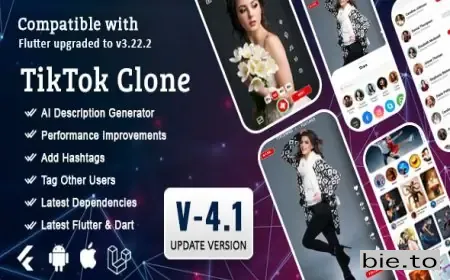 Flutter - TikTok Clone - Triller Clone & Short Video Streaming Mobile App for Android & iOS