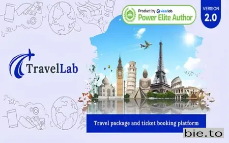 TravelLab - Travel Package & Ticket Booking Platform