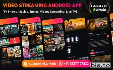 Video Streaming Android App (TV Shows, Movies, Sports, Videos Streaming, Live TV)