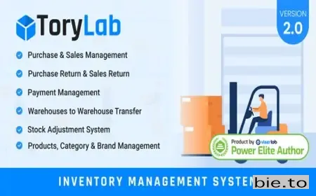 ToryLab - Inventory Management System