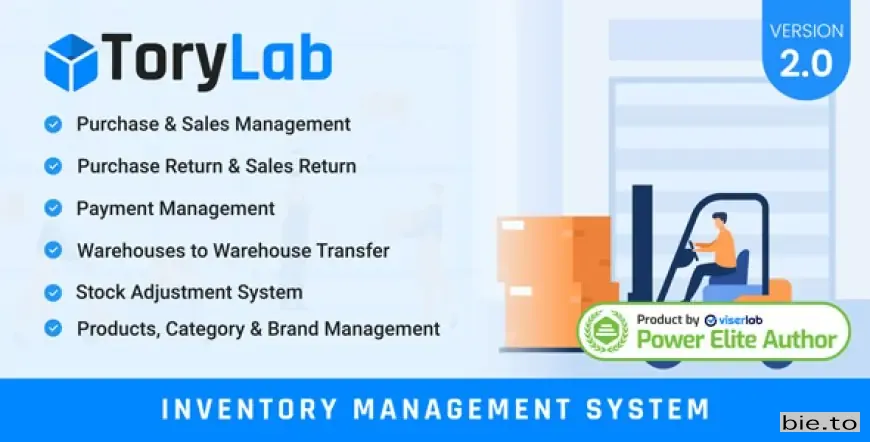 ToryLab - Inventory Management System v2.0 - Nulled