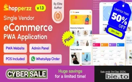 Shopperzz - PWA eCommerce CMS with POS & WhatsApp Ordering | Inventory Management