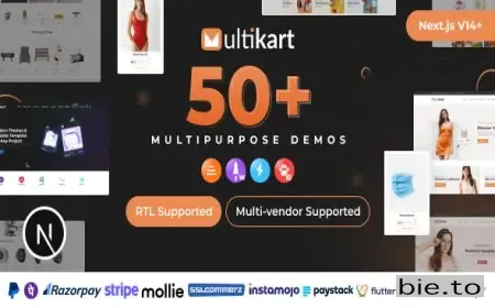 Multikart - Single or Multivendor eCommerce with React Next JS & Laravel REST API