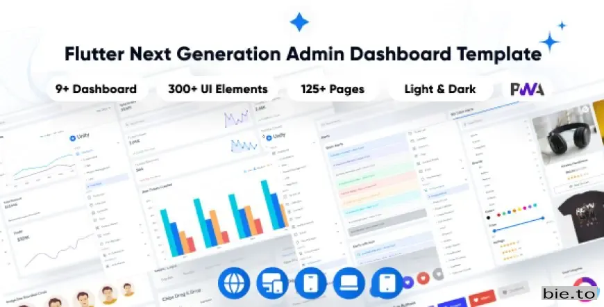 Unity - Multipurpose Admin & Dashboard Template v1.0